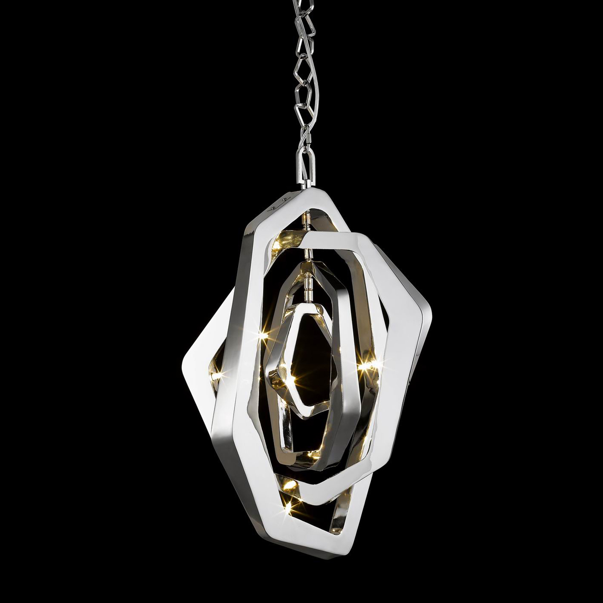 Подвесной светильник DeLight Collection Hardy P68020M-7 nickel