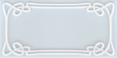 ETRURIA DESIGN ART DECO Vector Frame E Light Blue