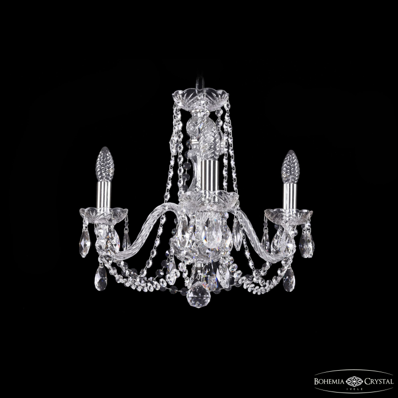 Подвесная люстра Bohemia Ivele Crystal 1402/3/160 Ni