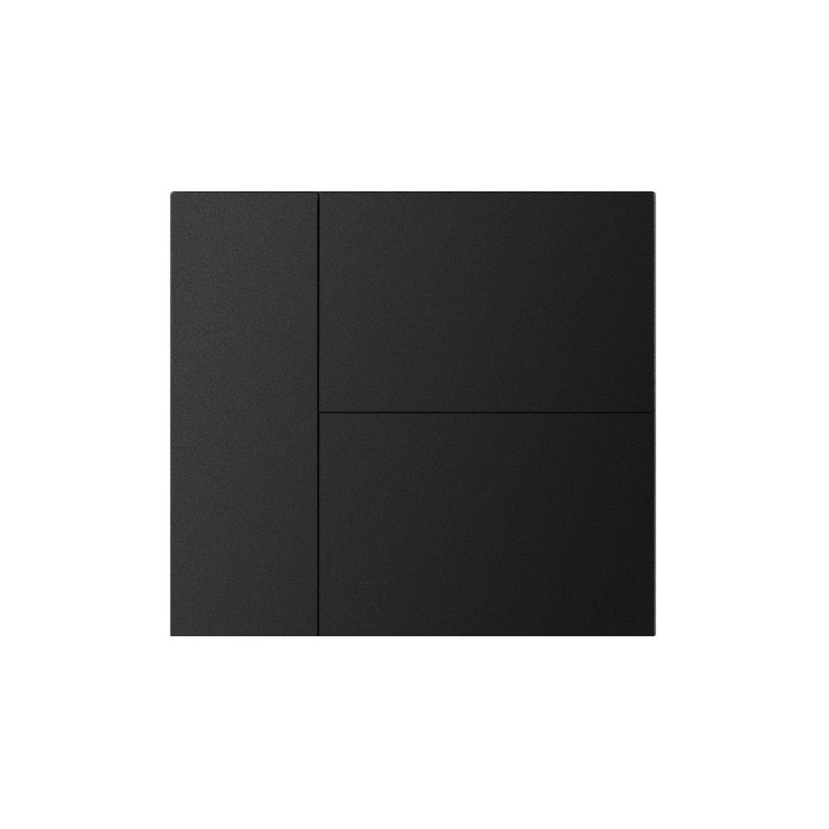 Накладка панели Arlight KNX-23-3G-SUF Black (Backlight) 051091
