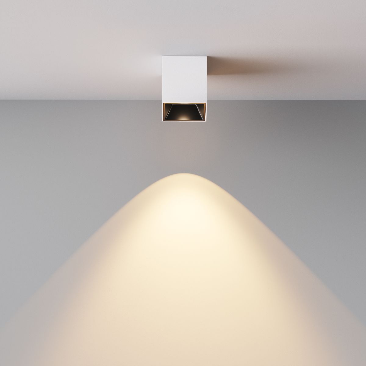 Накладной светильник Maytoni Alfa led C064CL-5W3K-SQ-WB