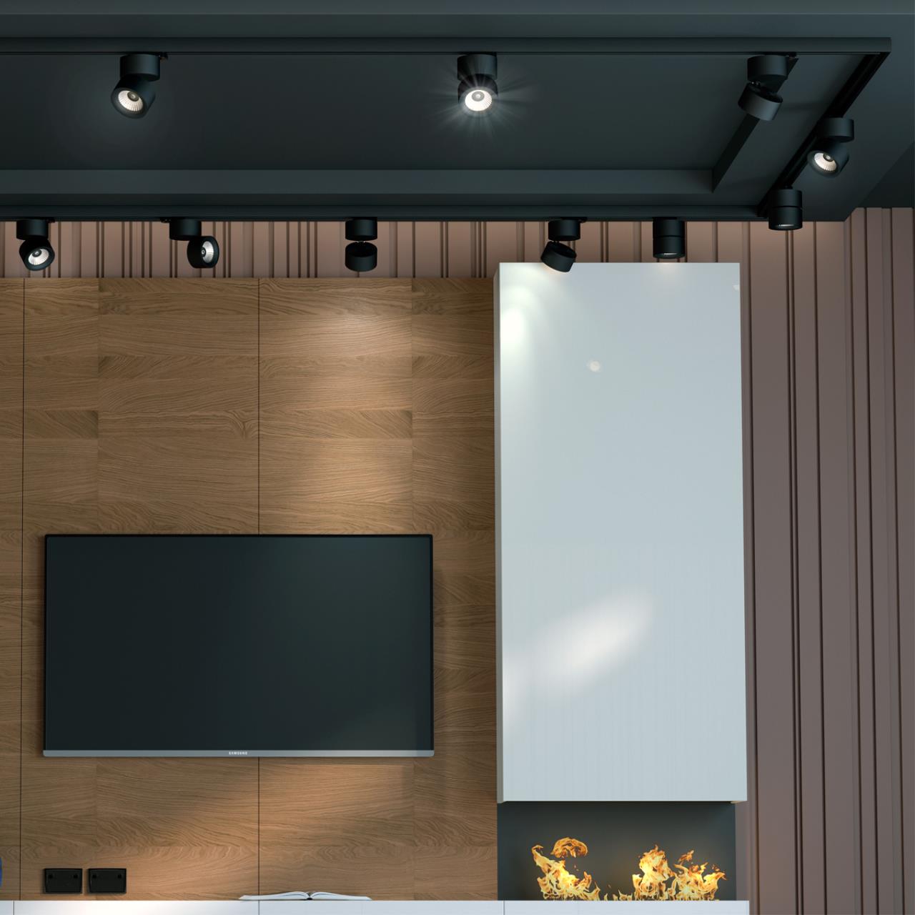 Трековый трехфазный светильник Novotech Groda 358787