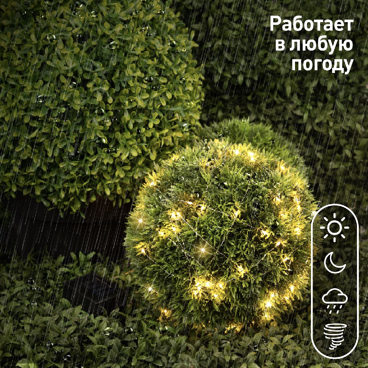 Садовая гирлянда Нить Эра ERASF22-18 Б0053369