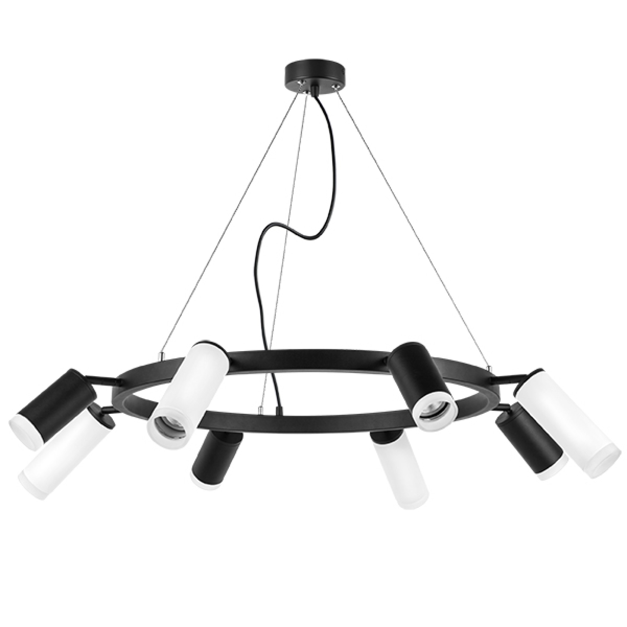 Подвесная люстра Lightstar Rullo (571018+214437-4+214486-4+202430-8) LR0183748640