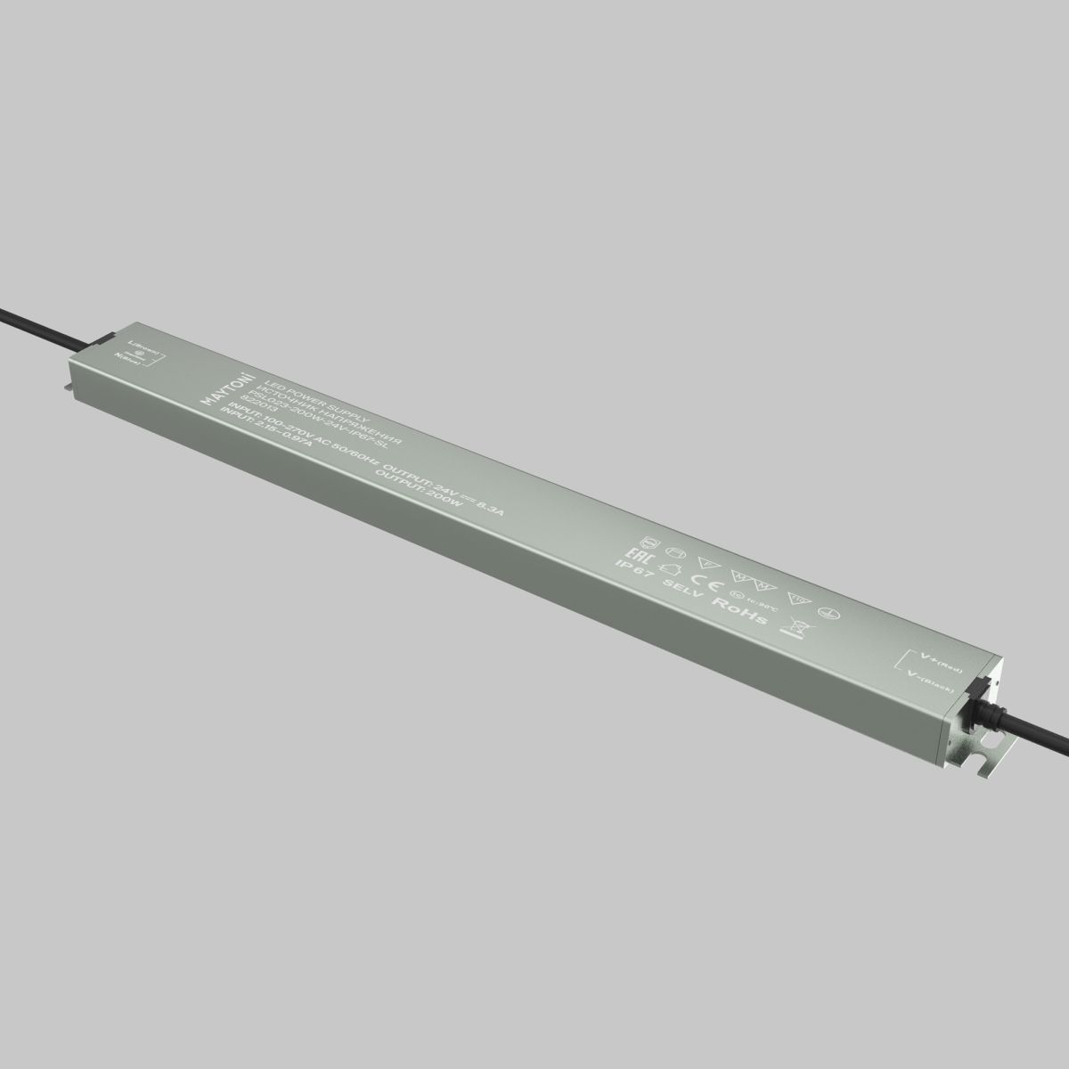 Блок питания Maytoni Led Strip PSL023 24В 200Вт IP 67 822013