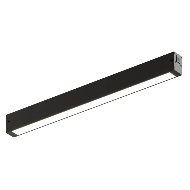 Трековый однофазный светильник Denkirs Smart Linear DK8004-CONN-BK