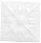 ADEX STUDIO Вставка Relieve Flor № 2 Snow Cap