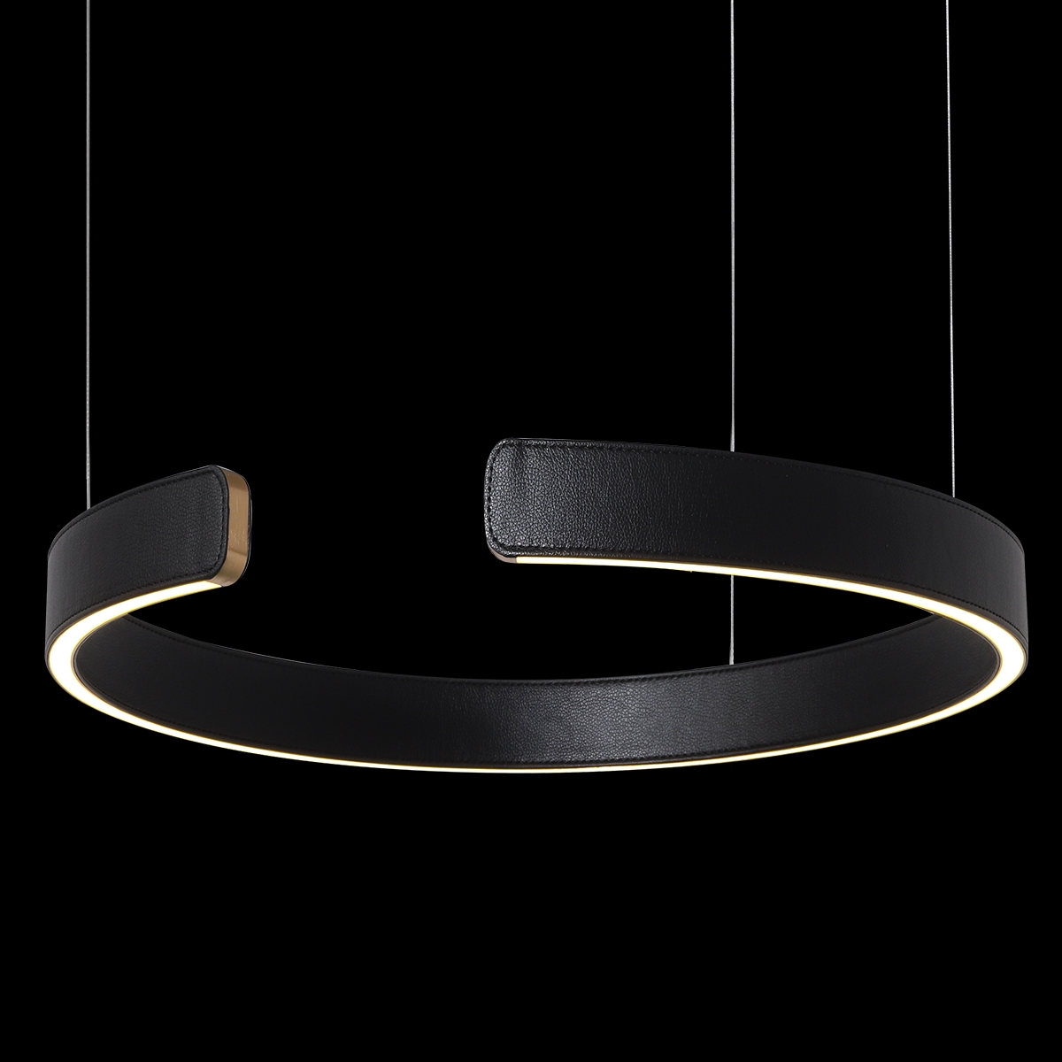 Подвесной светодиодный светильник Loft IT Ring 10025/400 Black