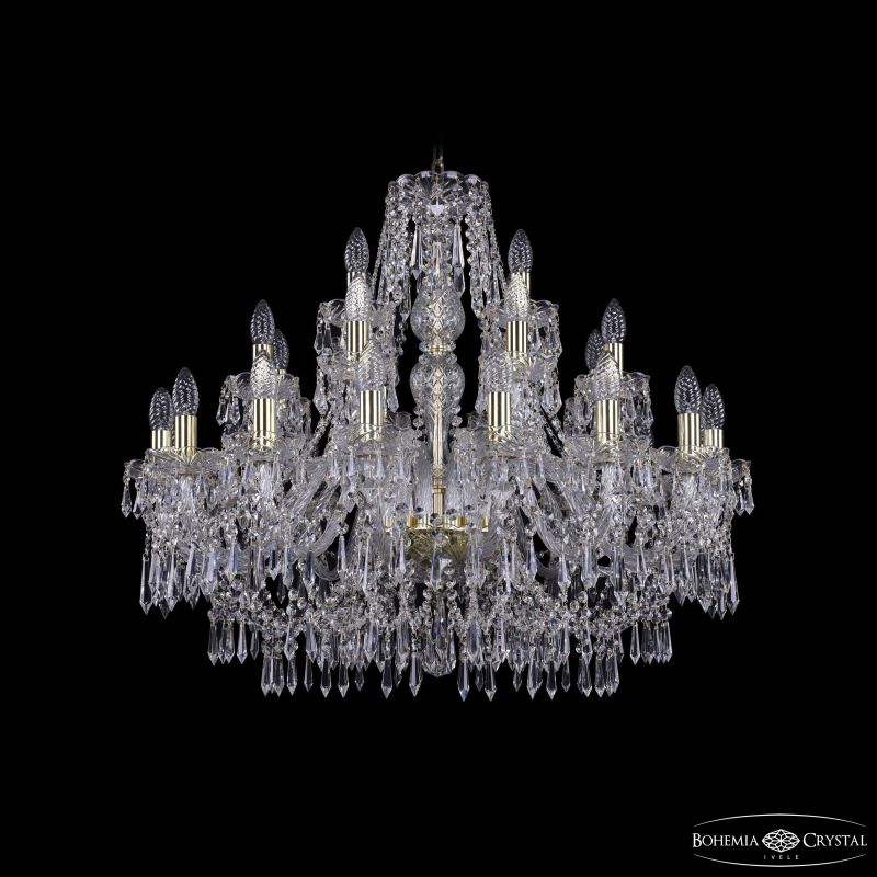Подвесная люстра Bohemia Ivele Crystal 1403/16+8+4/300 G