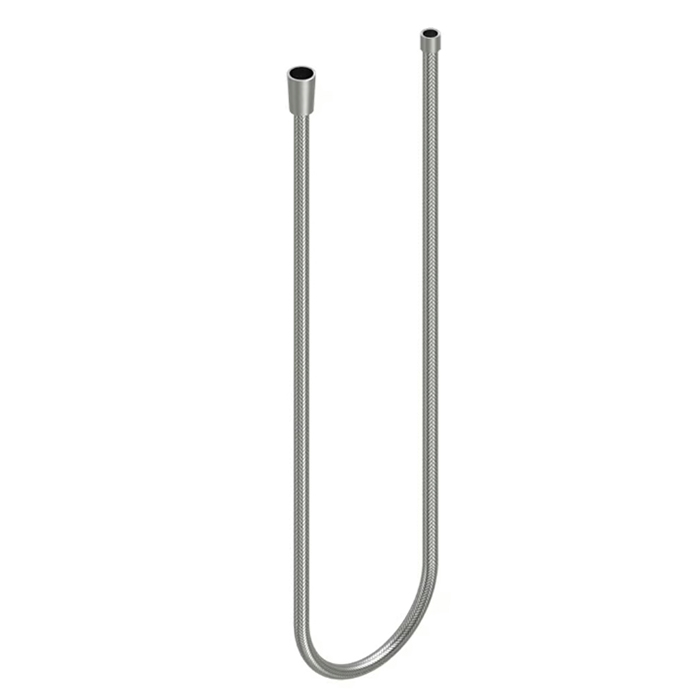 QuadroDesign Шланг для гигиенического душа 100см., цвет: Brushed Stainless Steel