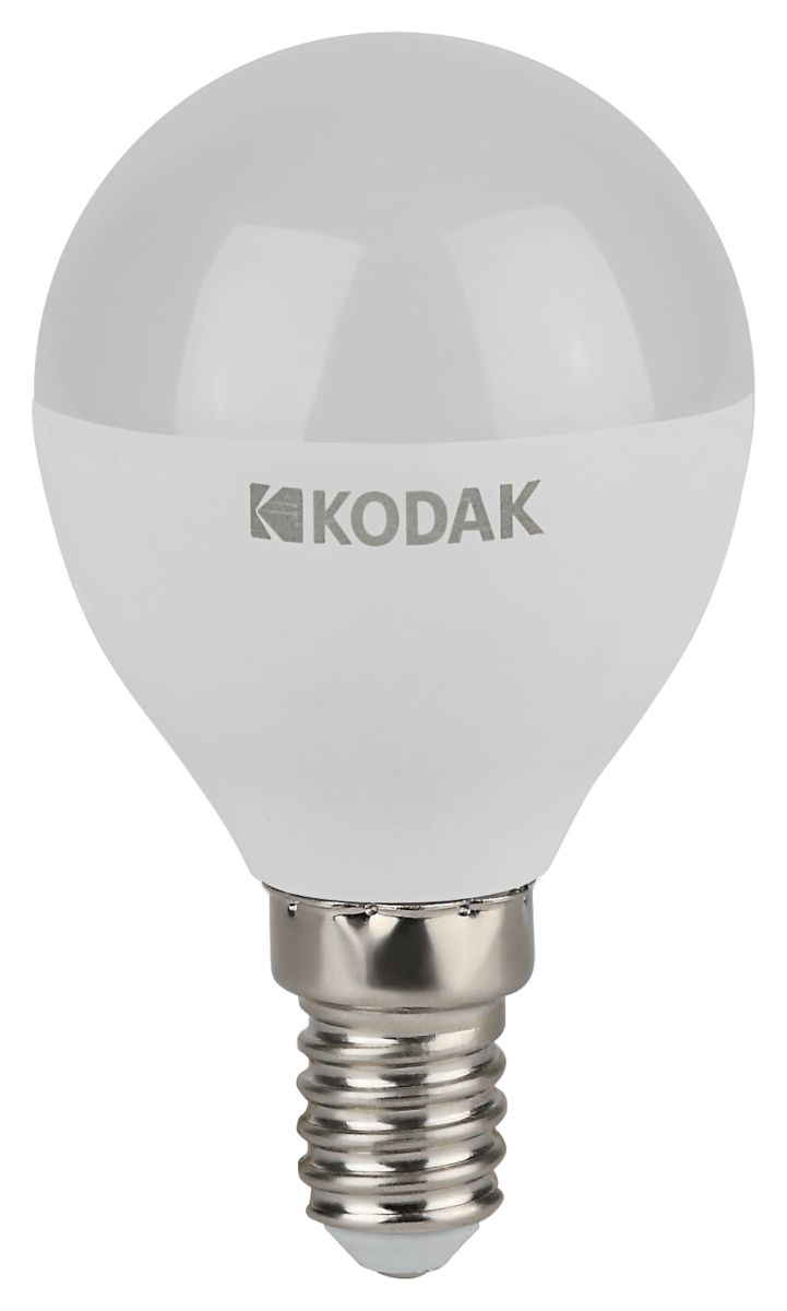Лампа светодиодная Kodak LED P45-11W-830-E14 K 11Вт шар теплый белый свет Е14 Б0057617