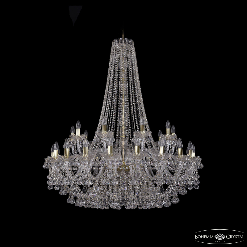 Подвесная люстра Bohemia Ivele Crystal 1409/20+10/400/h-133 G
