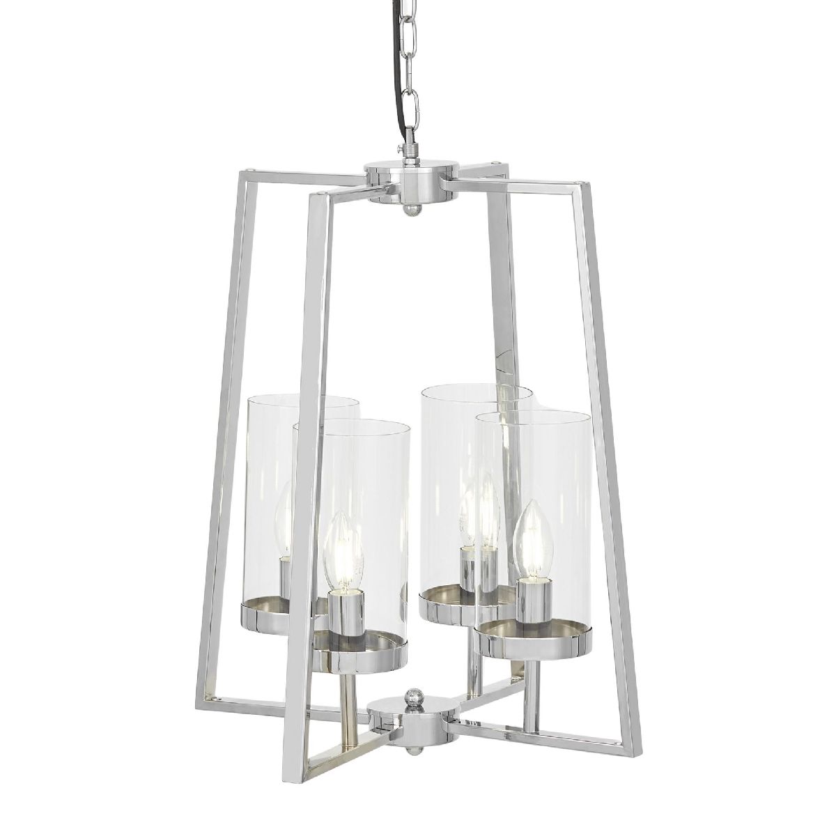 Подвесная люстра Lumina Deco Fedi LDP 1247-4 CHR