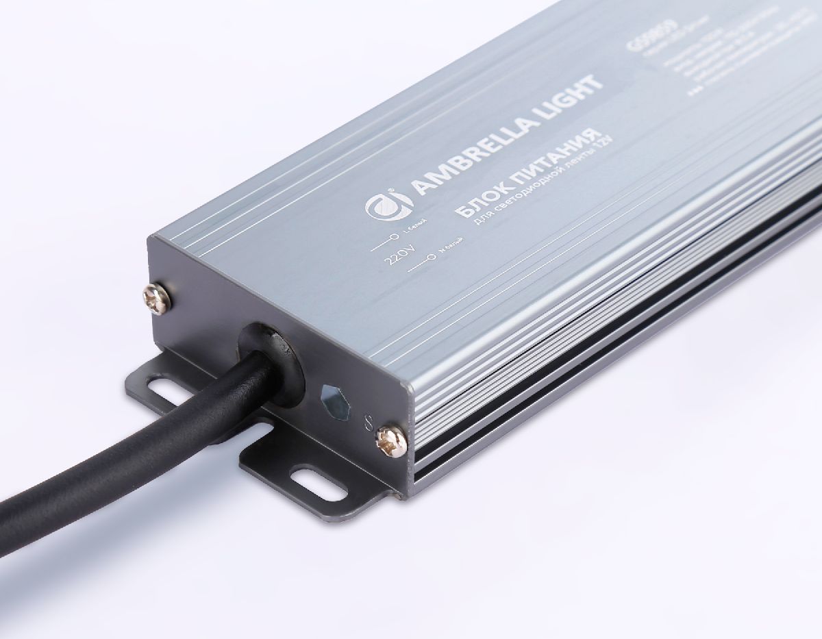 Блок питания Ambrella Light LED Driver 12V 100Вт AC110-220 8.3A IP67 GS9859