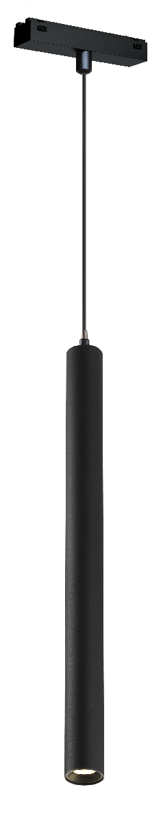 Трековый магнитный светильник iLedex Vision SMART 4825-043-H400-10W-24DG-BK