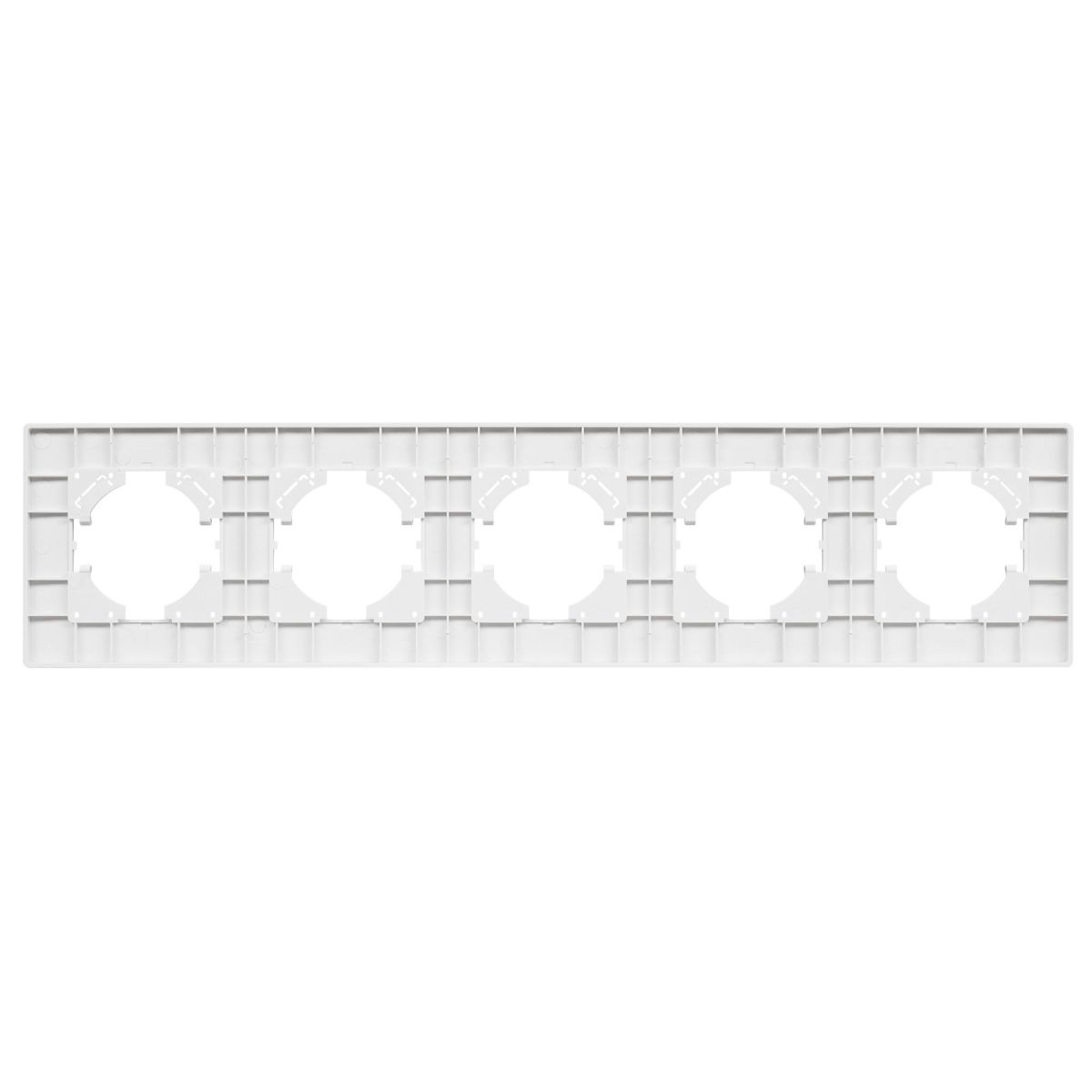 Рамка на 5 постов пластиковая Arlight FRM-PERIO-PL-5-GR 049764