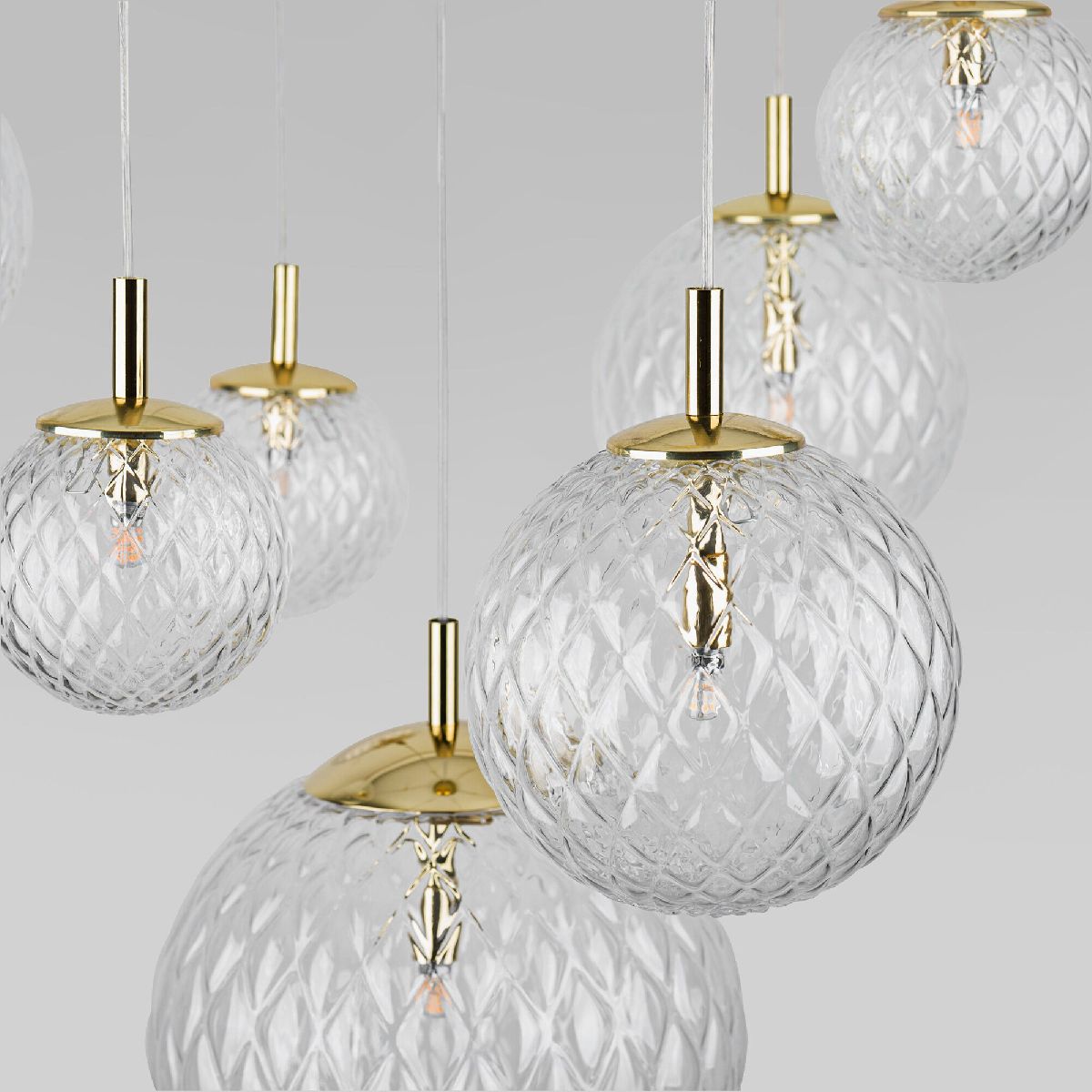 Подвесная люстра TK Lighting 4608 Cadix Gold a065190