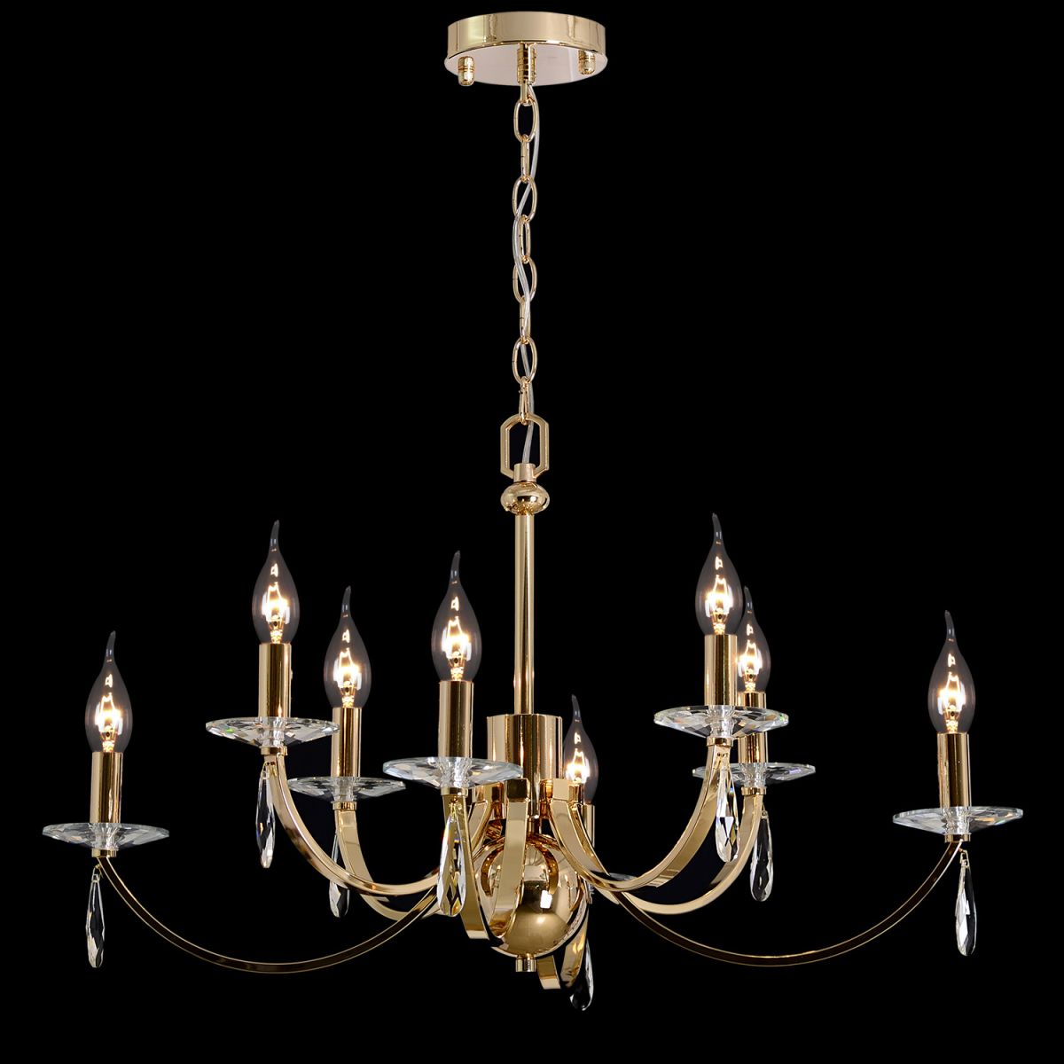 Подвесная люстра Illumico IL5253-8RLS-25 ELITE