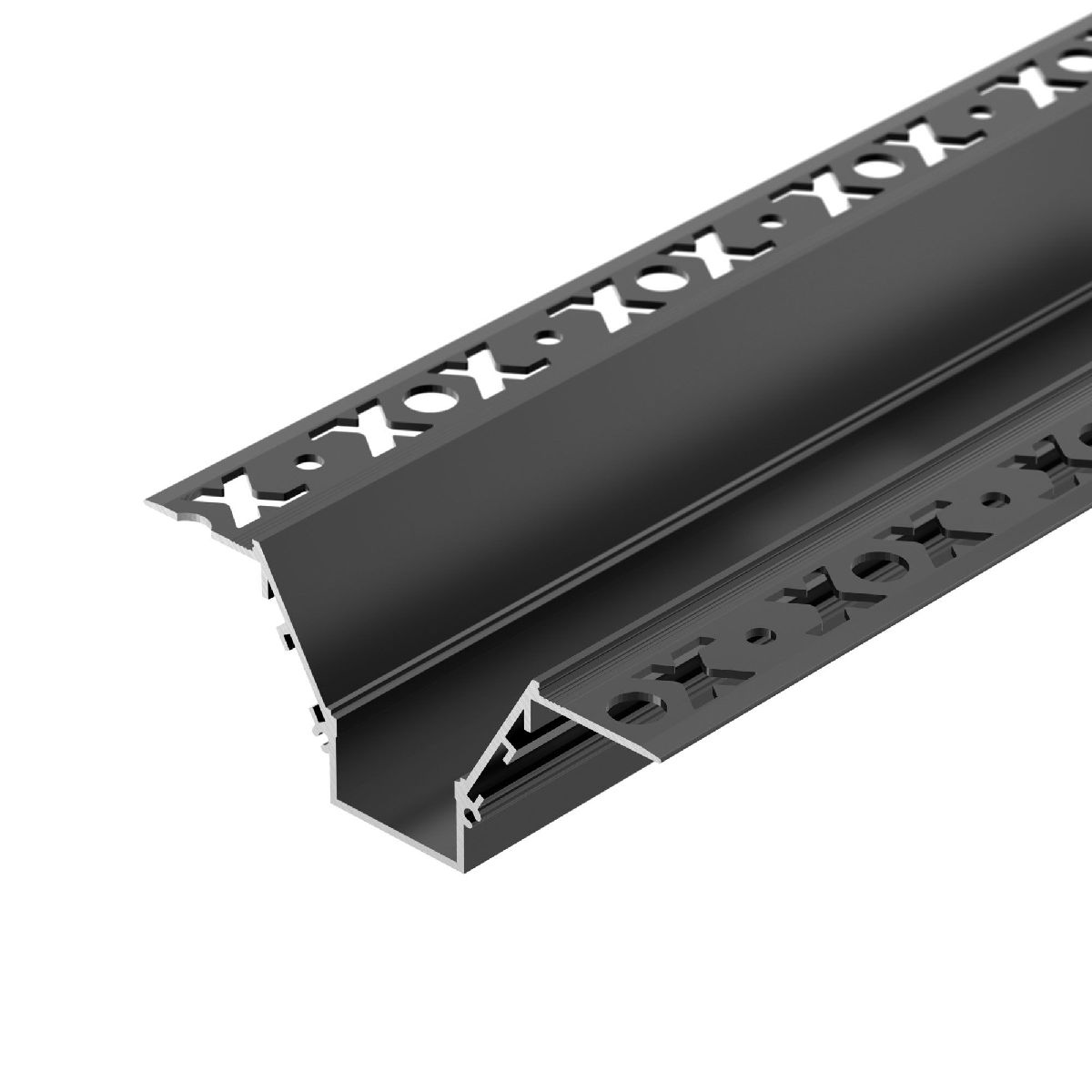 Алюминиевый профиль Arlight COMFORT21-V-FANTOM-2000 BLACK 052544