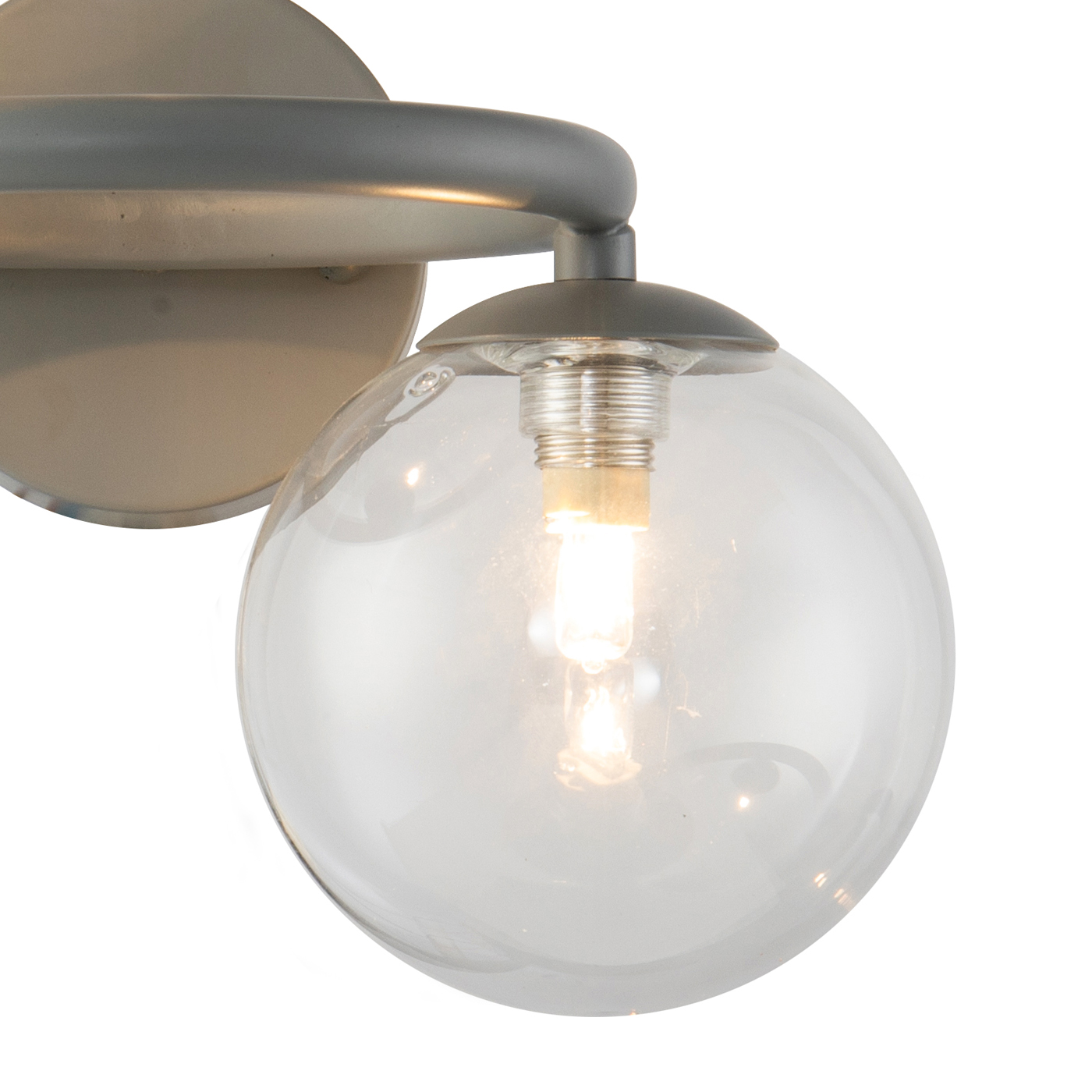 Настенный светильник Delight Collection Wendt KG1202W-2 grey/clear