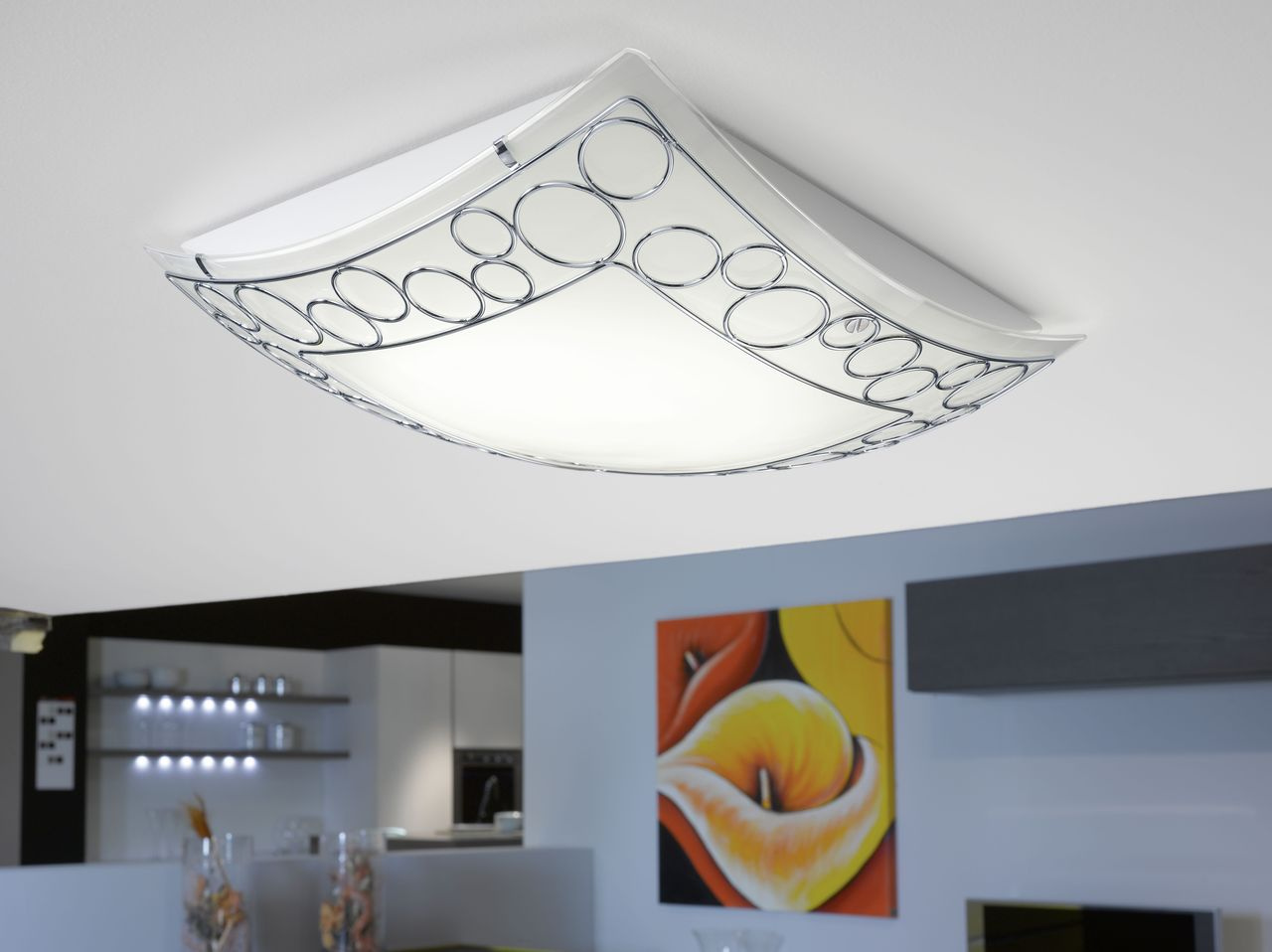 Потолочный светодиодный светильник Eglo LED Toleda 91714