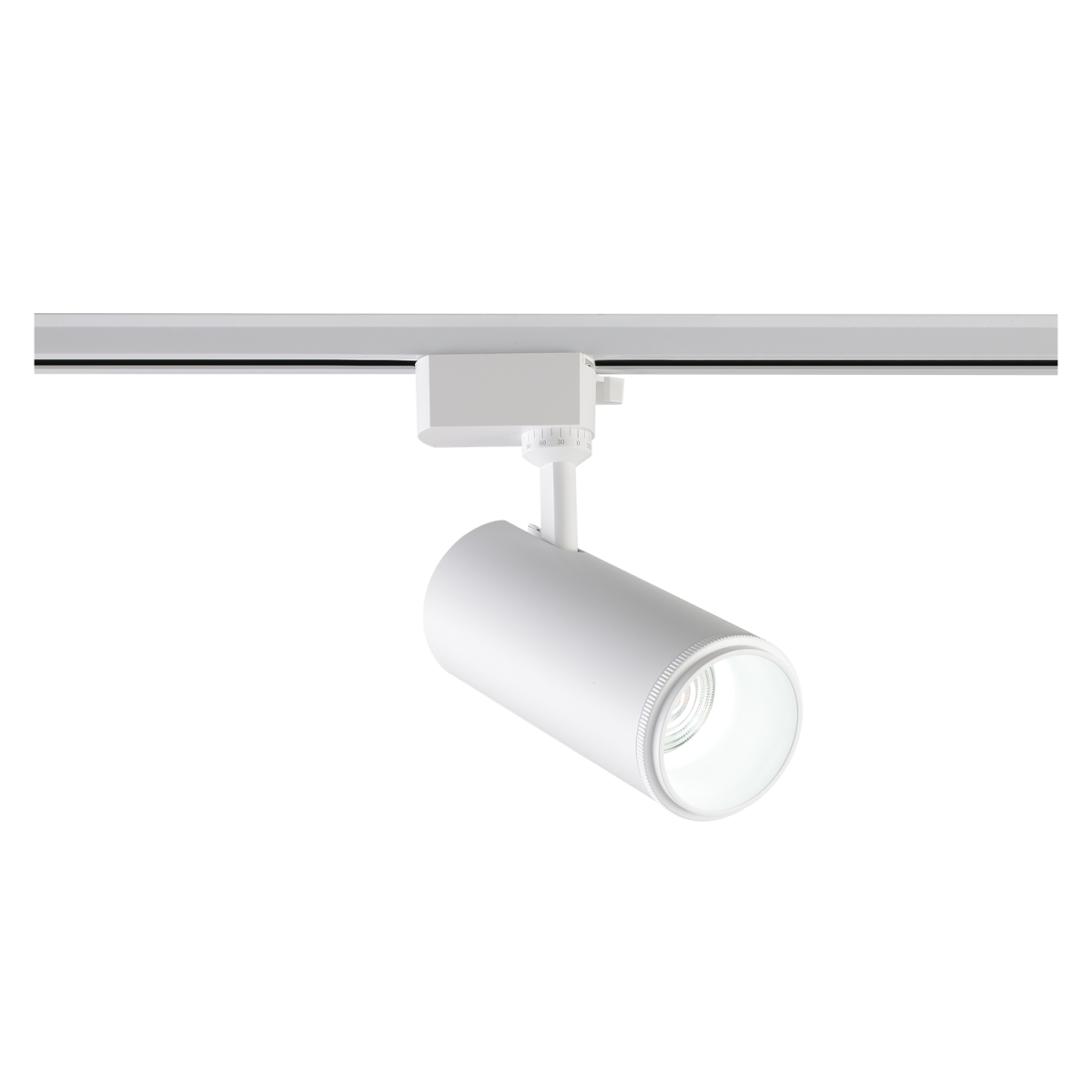 Трековый однофазный светильник Crystal Lux CLT 0.31 021 WH 3CCT ZOOM