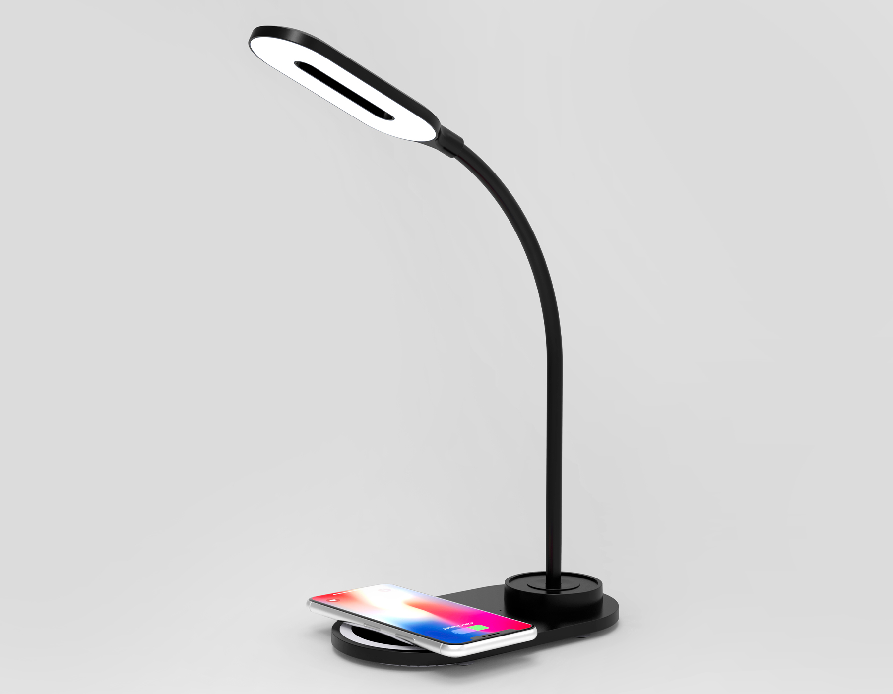 Настольная лампа с беспроводной зарядкой Ambrella Light Desk DE589
