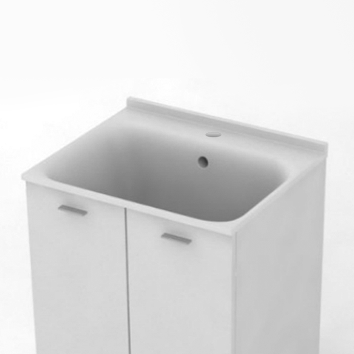 Kerasan Aquadom Раковина 60х50 см, 1 отв., цвет: белый