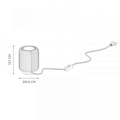 Настольная лампа Lucide Turbin 26500/05/02