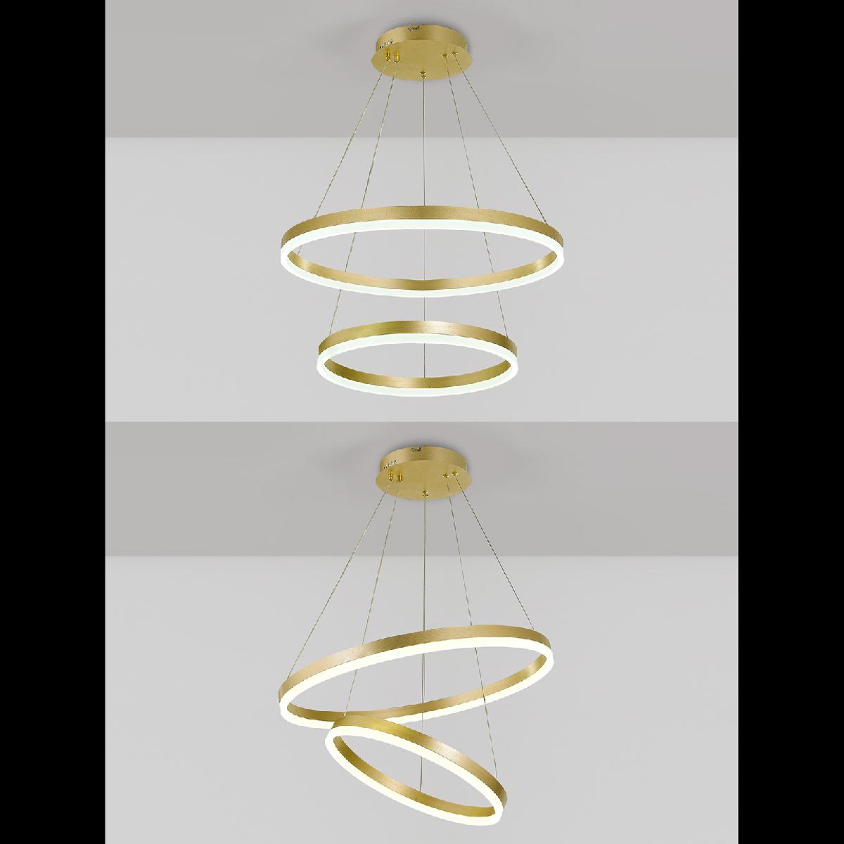 Подвесная люстра Natali Kovaltseva Oreol LED LAMPS 81299