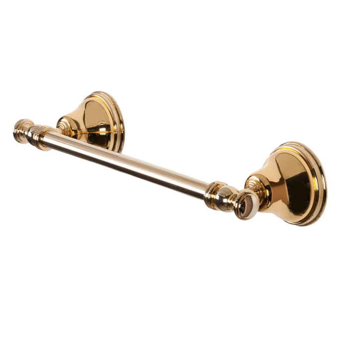 TW Harmony 014, полотенцедержатель 33,5см, подвесной, цвет: золото