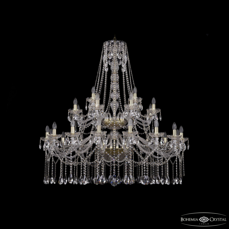 Подвесная люстра Bohemia Ivele Crystal 1413/16+8+4/460/2d G
