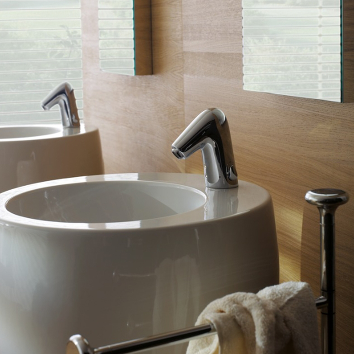 Laufen Alessi One Раковина 53х53х90см, 1 отв., свободностоящие, покрытие LCC, цвет: белый