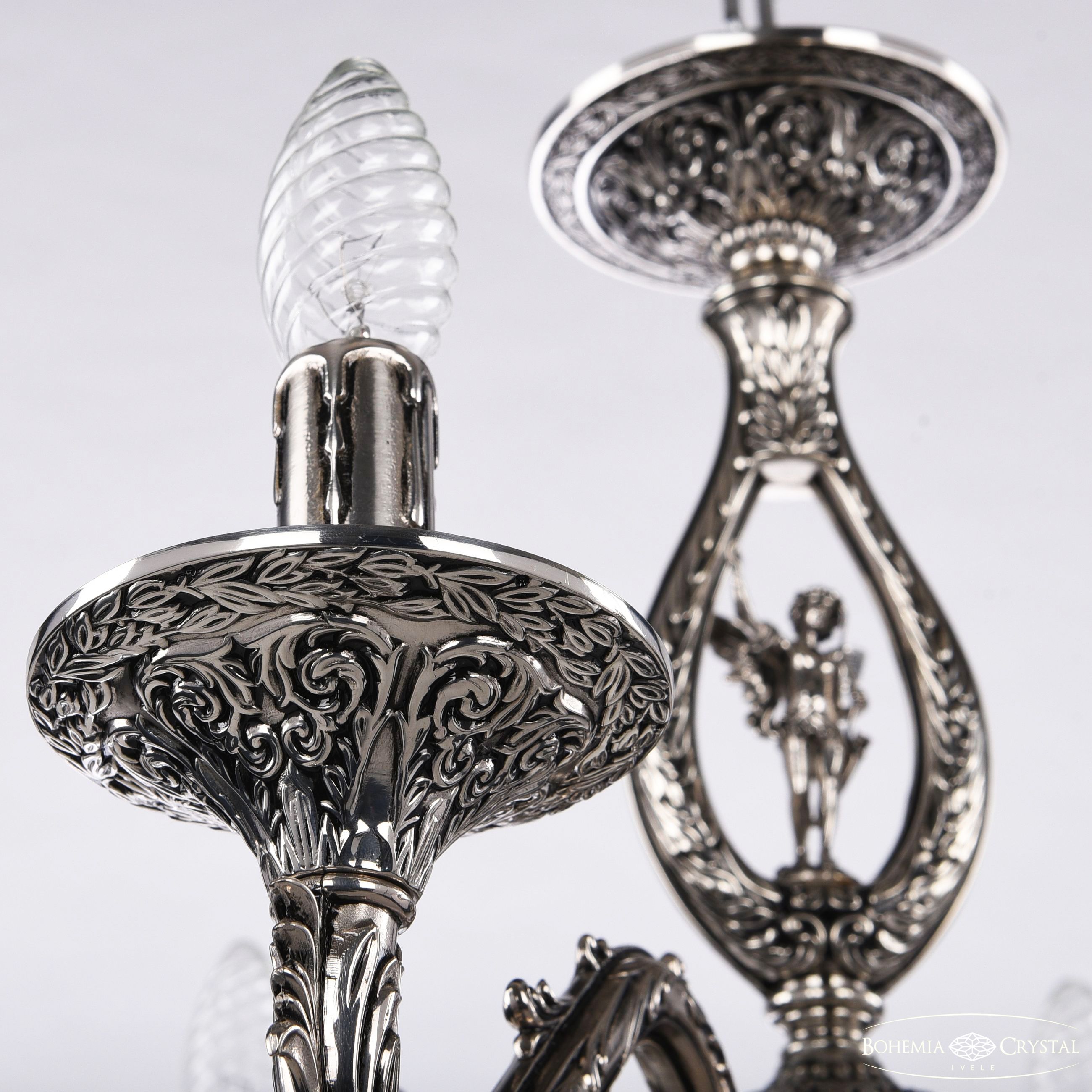 Подвесная люстра Bohemia Ivele Crystal Florence 71402/6/175 NB FA5S