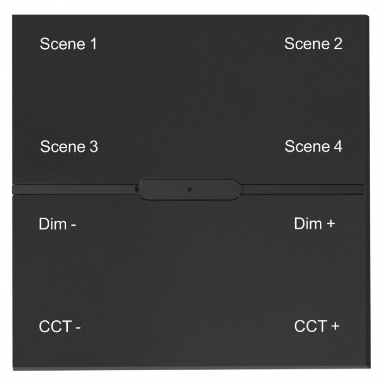 Смарт выключатель проводной iLedex Vision INN SP 48V-4-BK