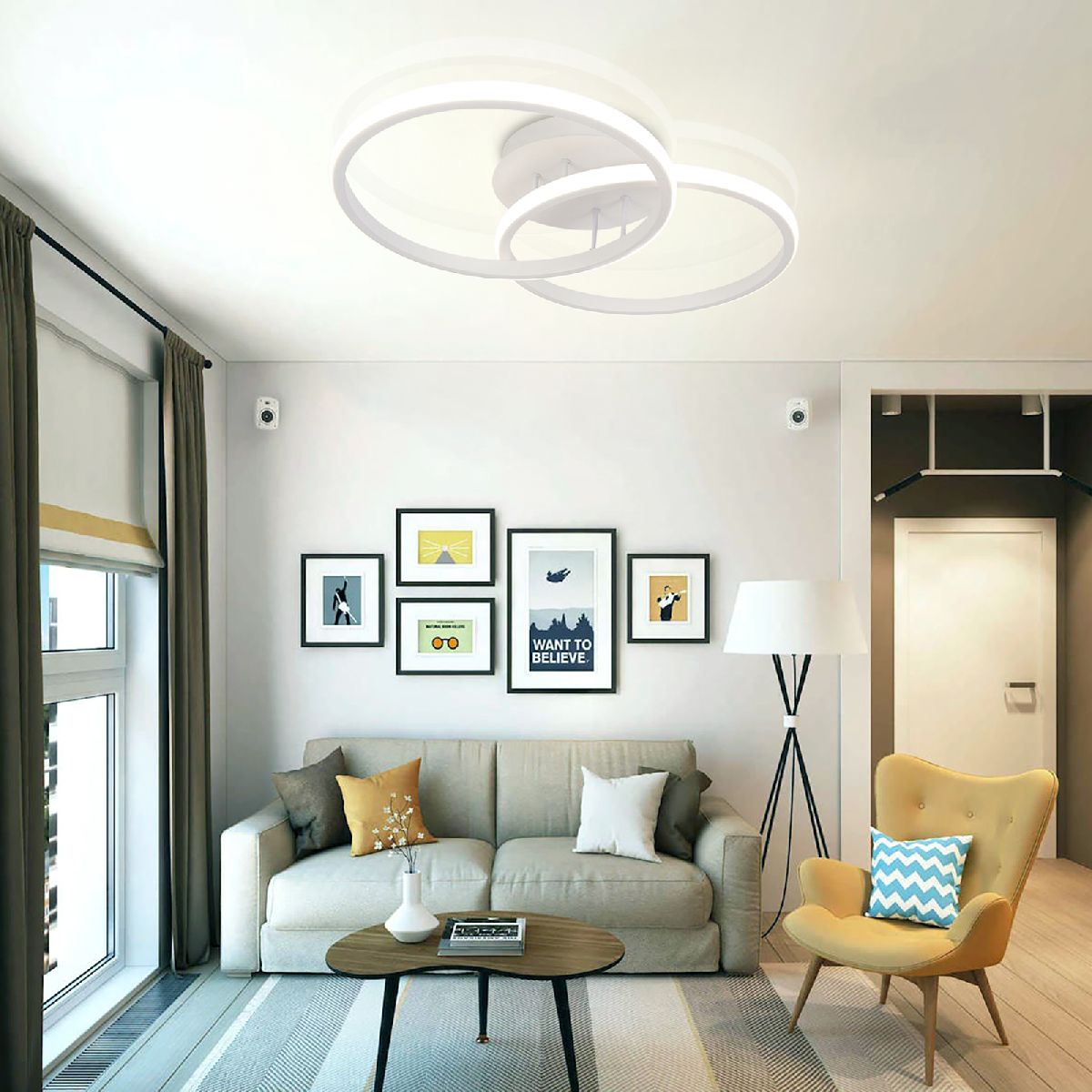 Потолочная люстра Natali Kovaltseva Pure LED LAMPS 81177