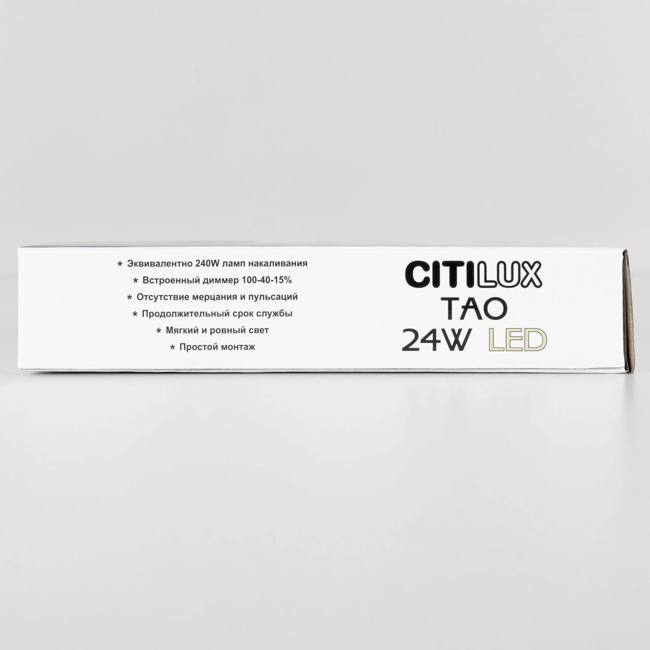 Накладной светодиодный светильник Citilux Тао CL712X240N