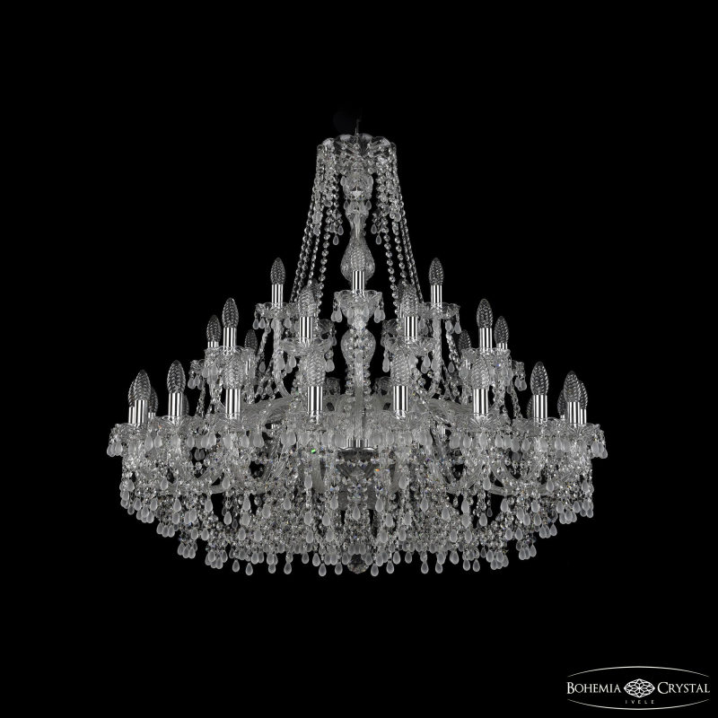 Подвесная люстра Bohemia Ivele Crystal 1410/20+10+5/360 Ni V0300