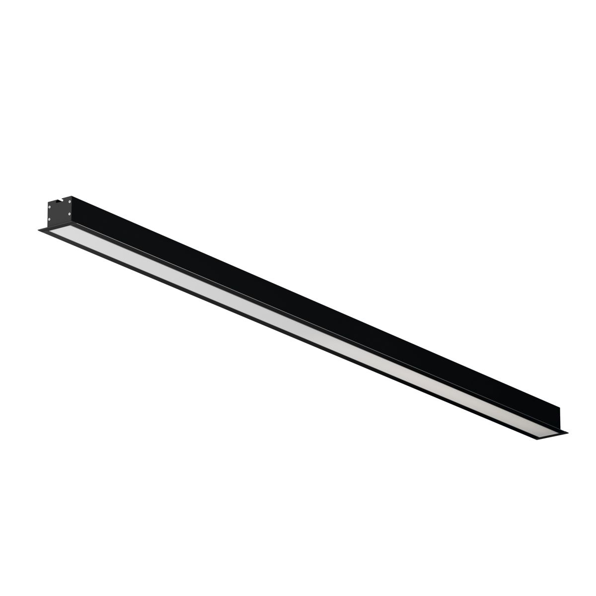 Линейный встраиваемый светильник Maytoni Technical 4000K 50x35 (Черный, 1 м) LL313012
