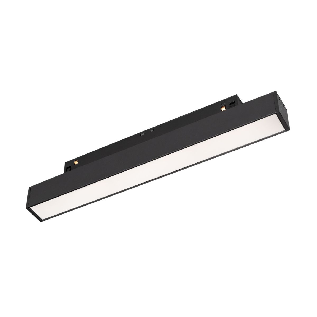Трековый магнитный светильник Arlight MAG-ORIENT-FLAT-L235-8W Warm2700 (BK, 100 deg, 48V) 049990