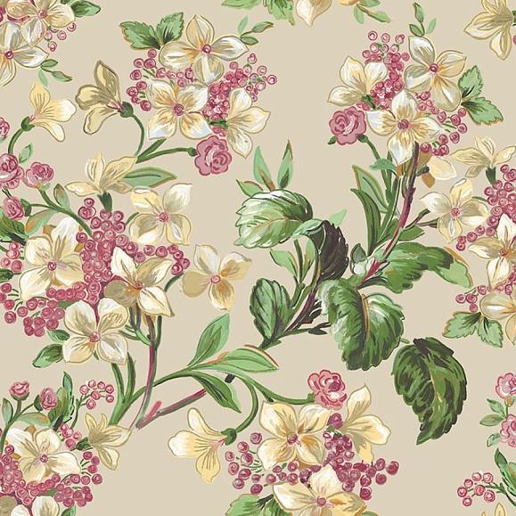 Обои Coordonne 8800041N Flowery Beige