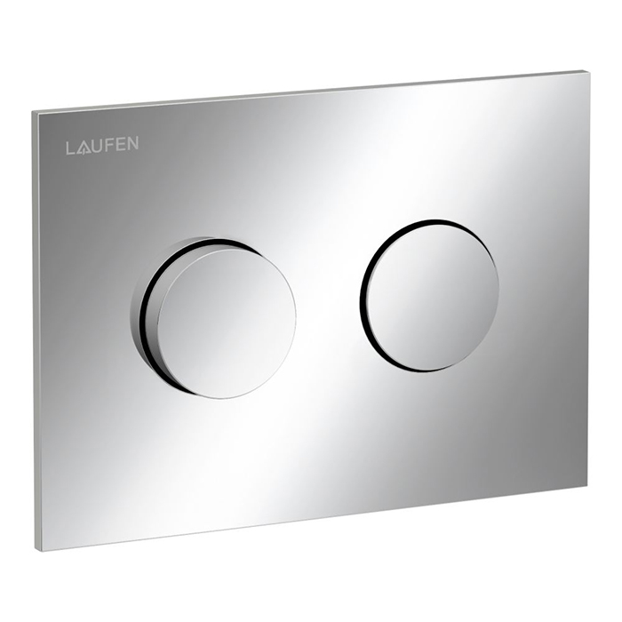 Laufen INEO GROOVE Клавиша смыва, цвет: хром глянцевый