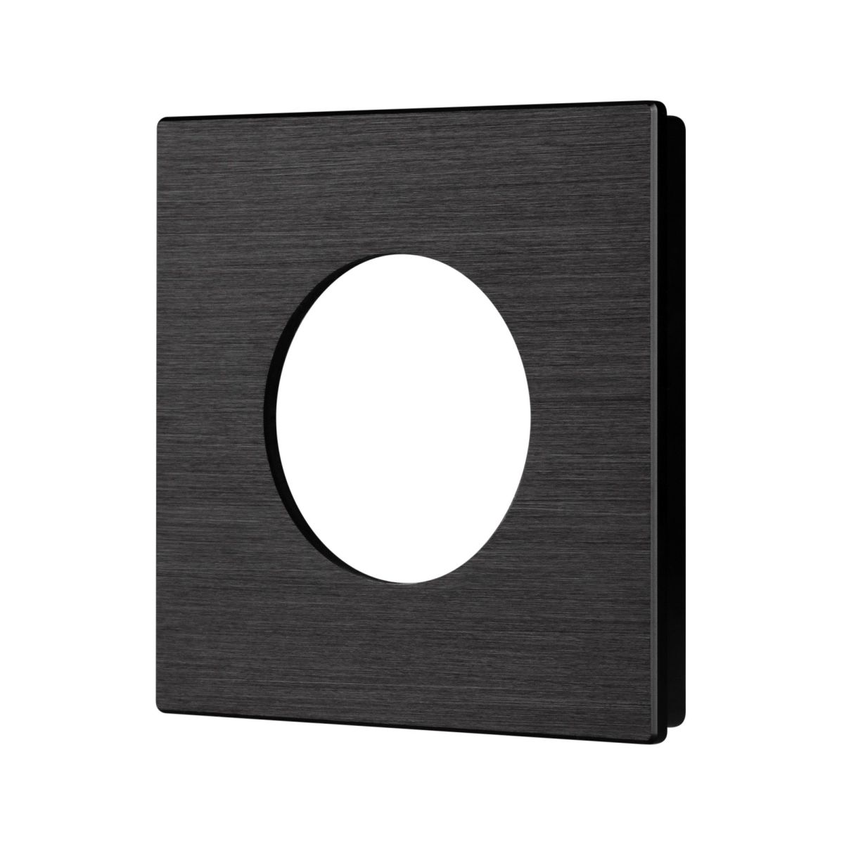Рамка 1-местная алюминиевая Arlight FRM-PRESTO-ALR-1-BK 043876