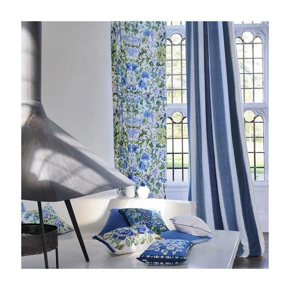 Подушка CCDG1506, Eleonora, Cobalt, Designers Guild 55 x 55см