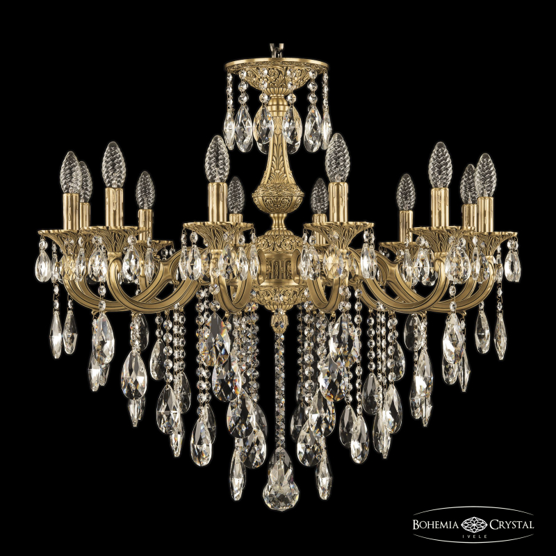 Подвесная люстра Bohemia Ivele Crystal Verona 72101/12/250 B FP