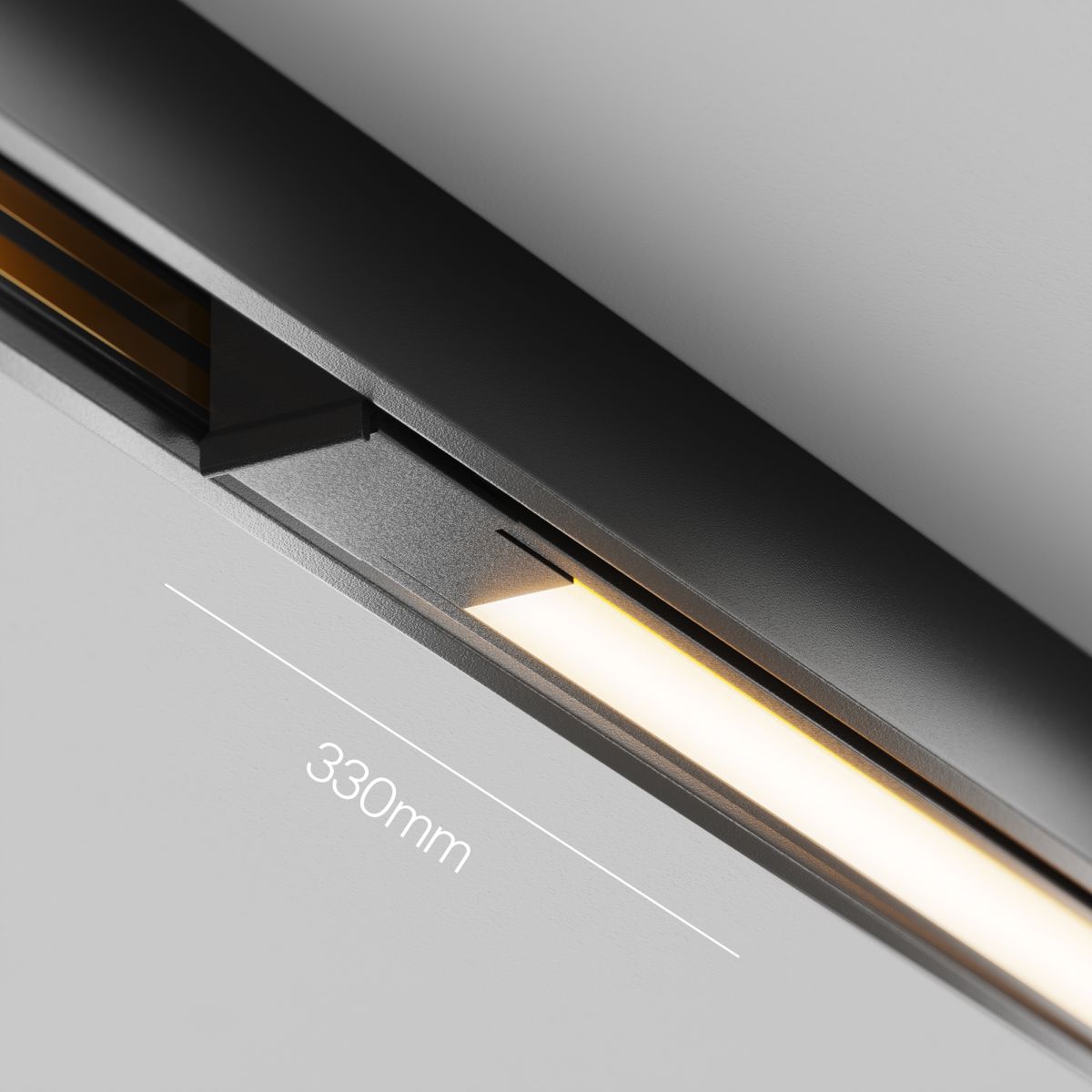 Трековый магнитный светильник Maytoni Technical Basis Exility X TR240-2-6W3K-B