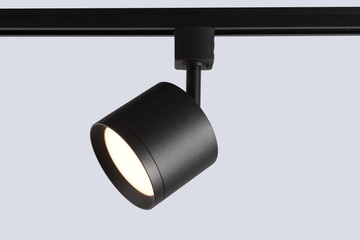 Трековый однофазный светильник Crystal Lux CLT 0.31 020 BK
