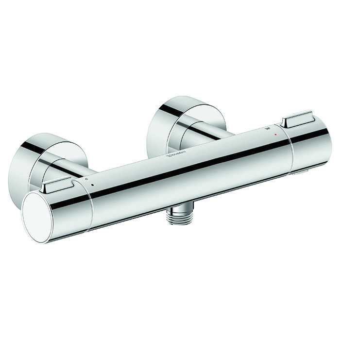 Duravit Wave Смеситель для душа, настенный, термостатический, цвет: хром