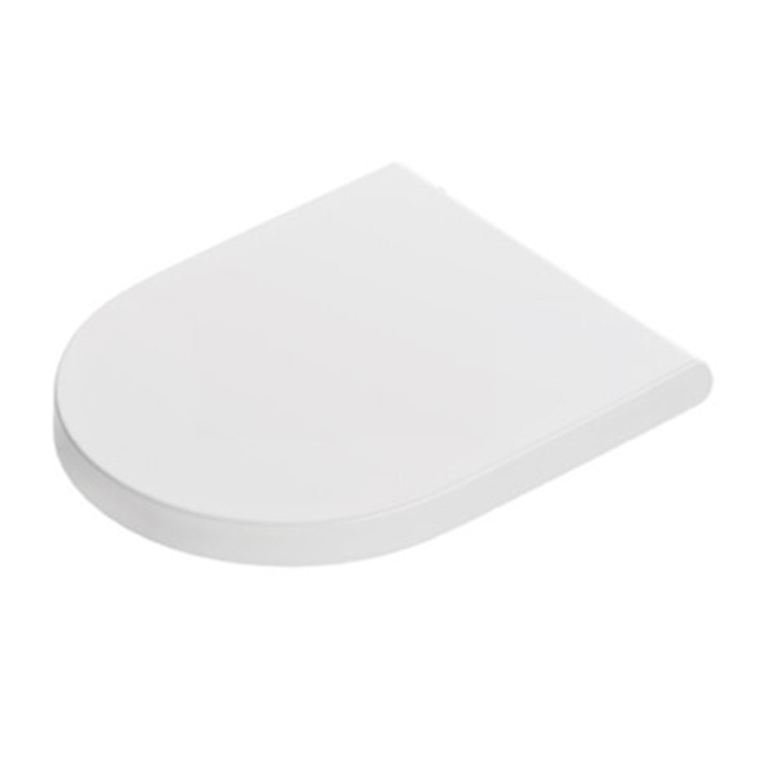 Artceram Solida Крышка с сиденьем для унитаза, механизм soft-close, цвет белый/хром