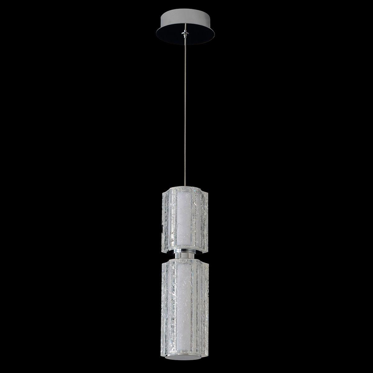 Подвесной светильник Crystal Lux ANTIQUE SP23W LED CHROME